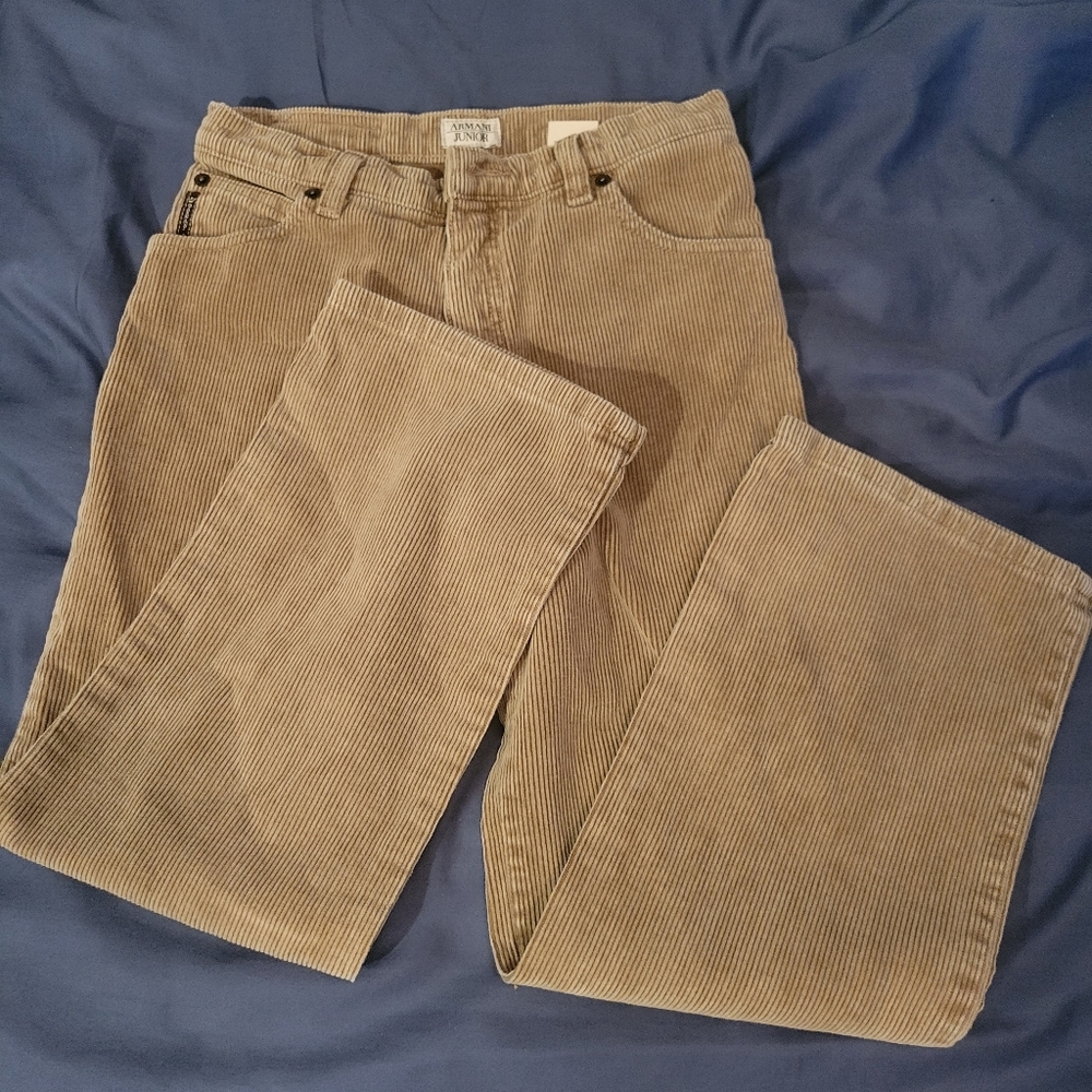 Armani Junior Corduroy Pants size 7A